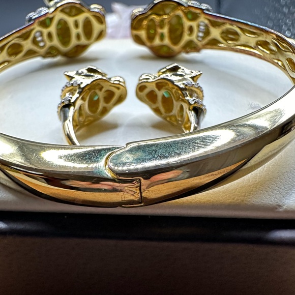 Cat bangle and ring set (sterling silver) - Picture 8 of 14